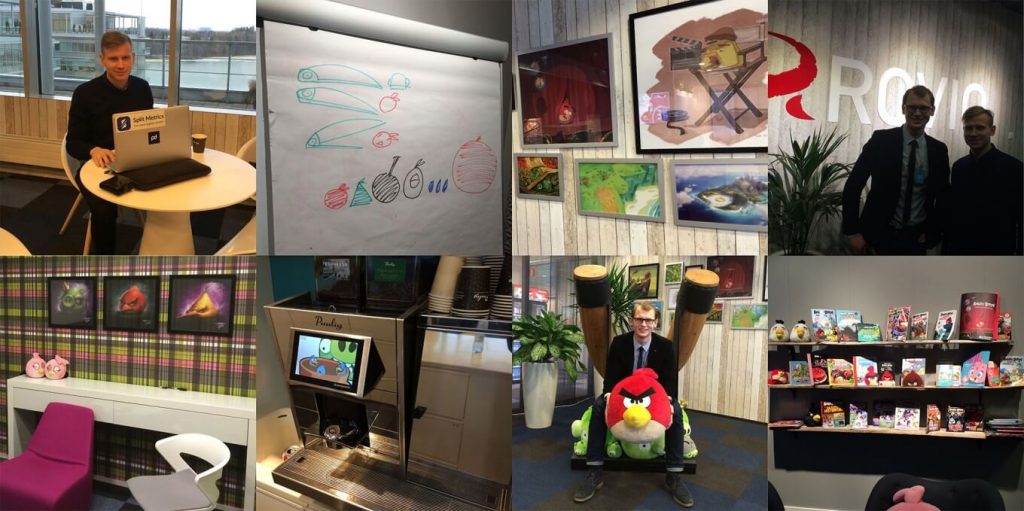 ALPHA team at Rovio office