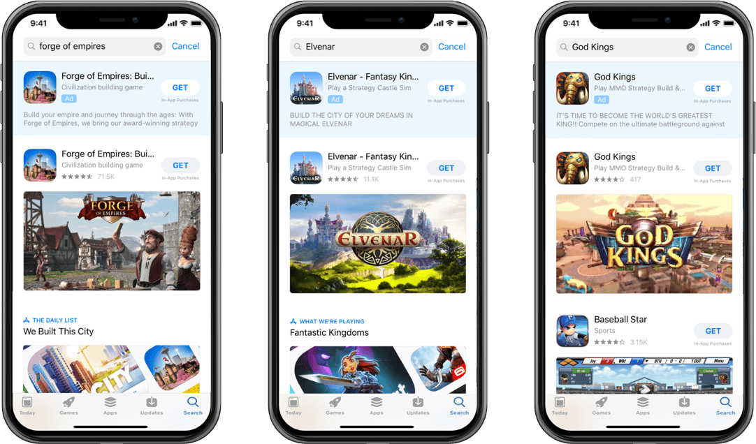 InnoGames experience with Apple Ads