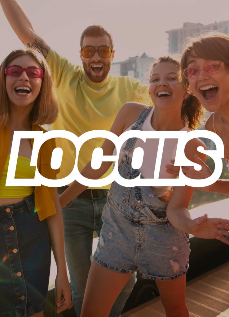 Locals, illustration for the case study of app growth by ALPHA