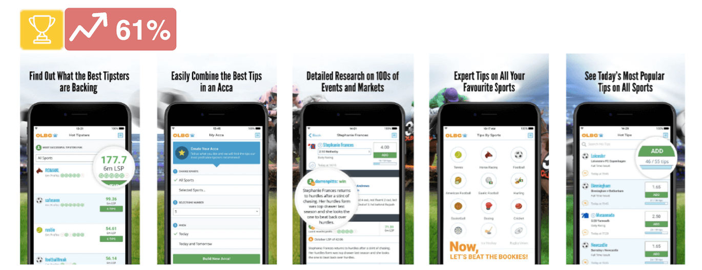 screenshots set optimized with ALPHA